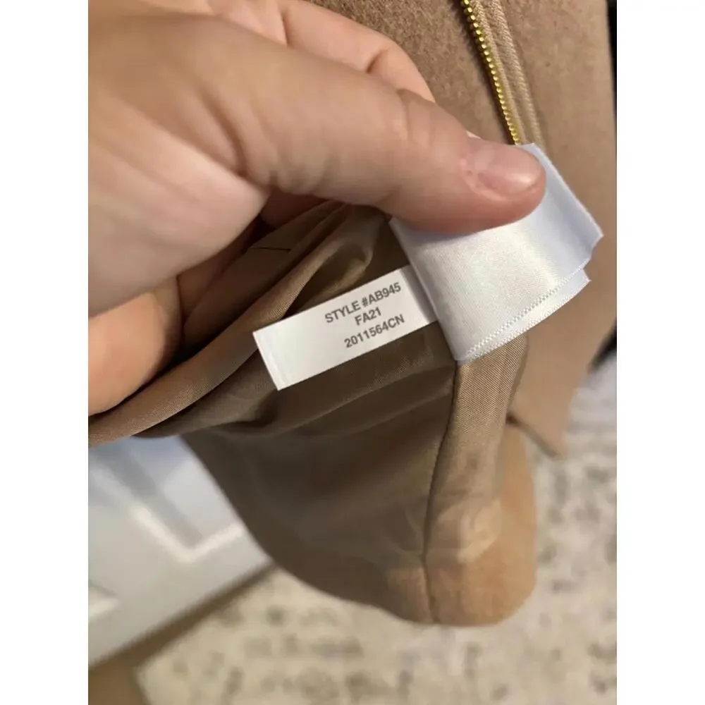 J. Crew Camel Wool Coat - Picture 7 of 9